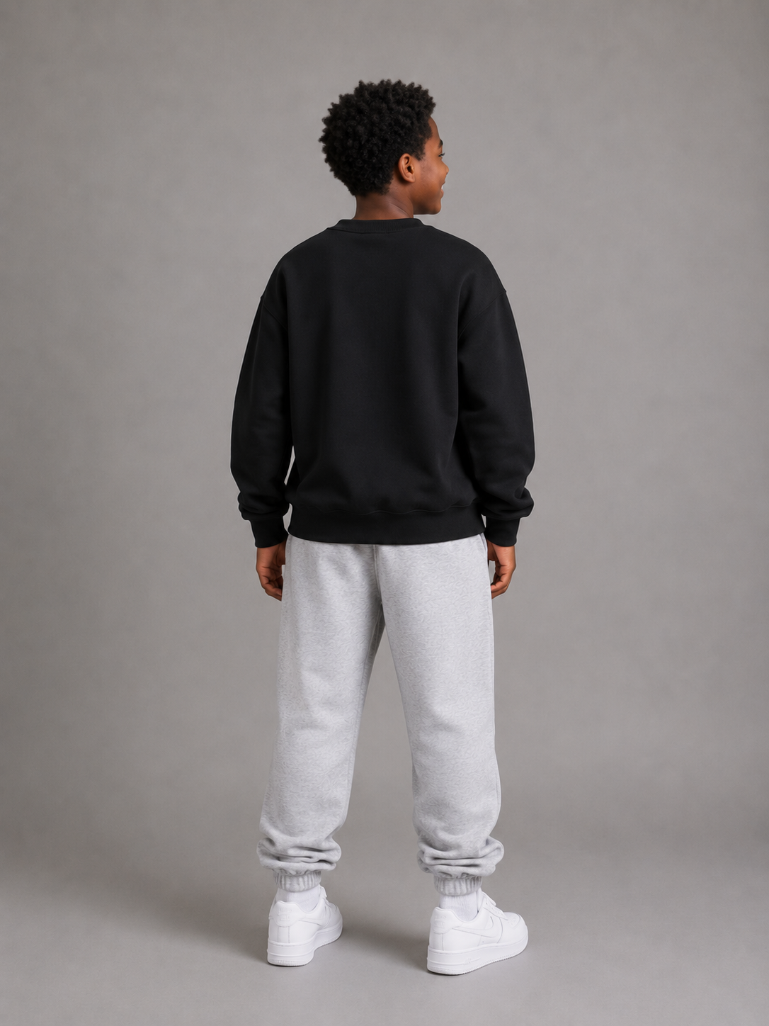 Papa & Me Fleece Kids Crewneck Sweatshirt