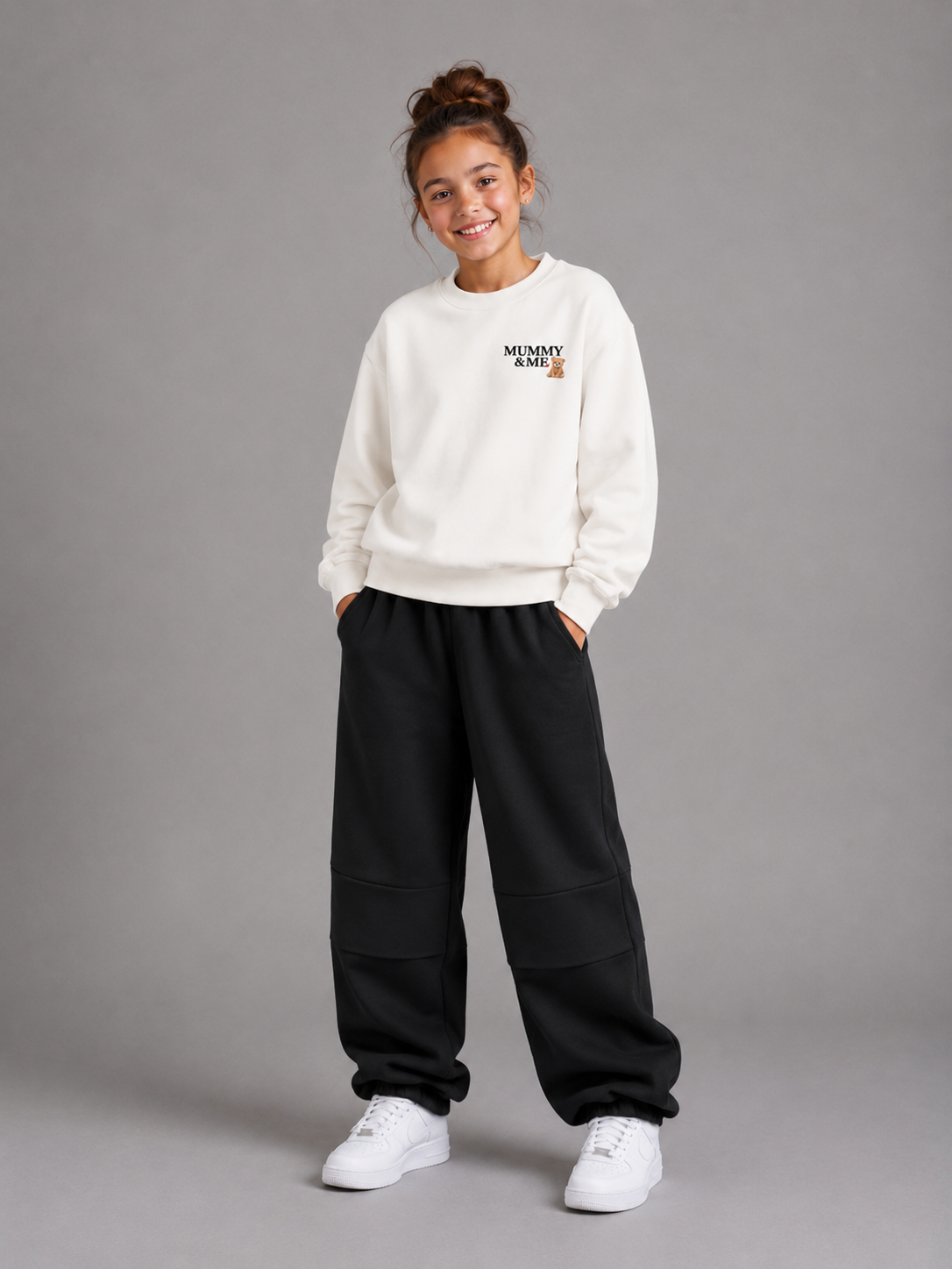 Mummy & Me Bear Kids Crewneck Sweatshirt