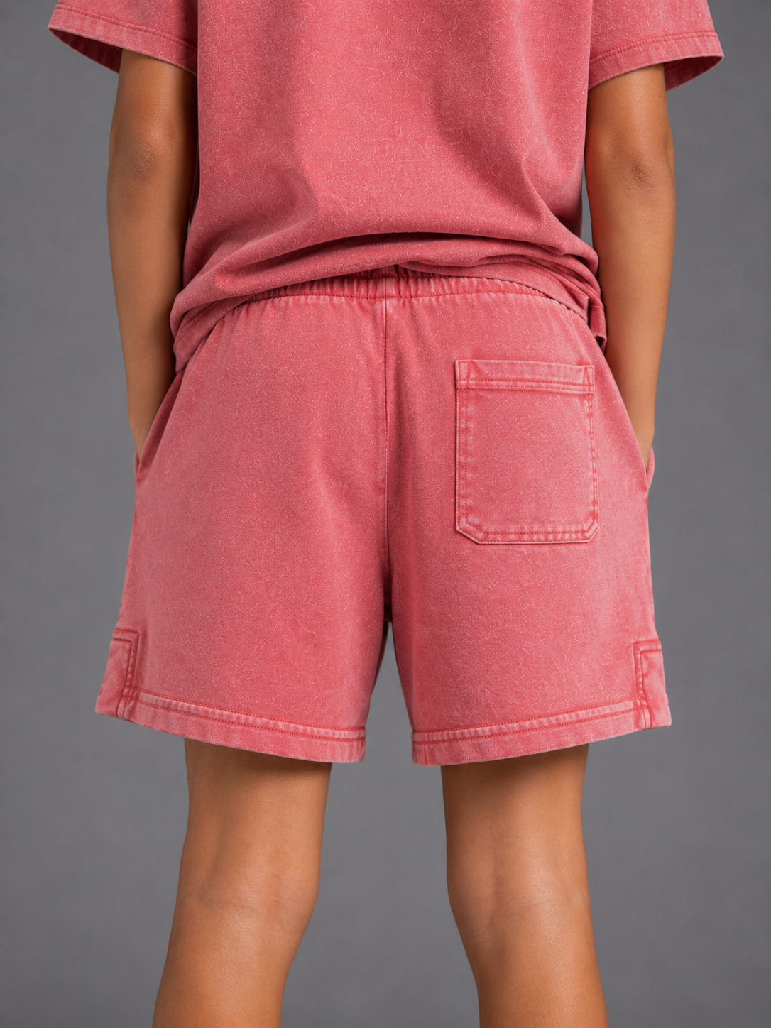 Snow Washed Kids Shorts