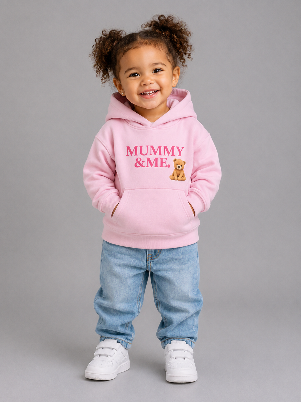 Mummy & Me Toddler Hoodie - Teddy Bear Hoodie