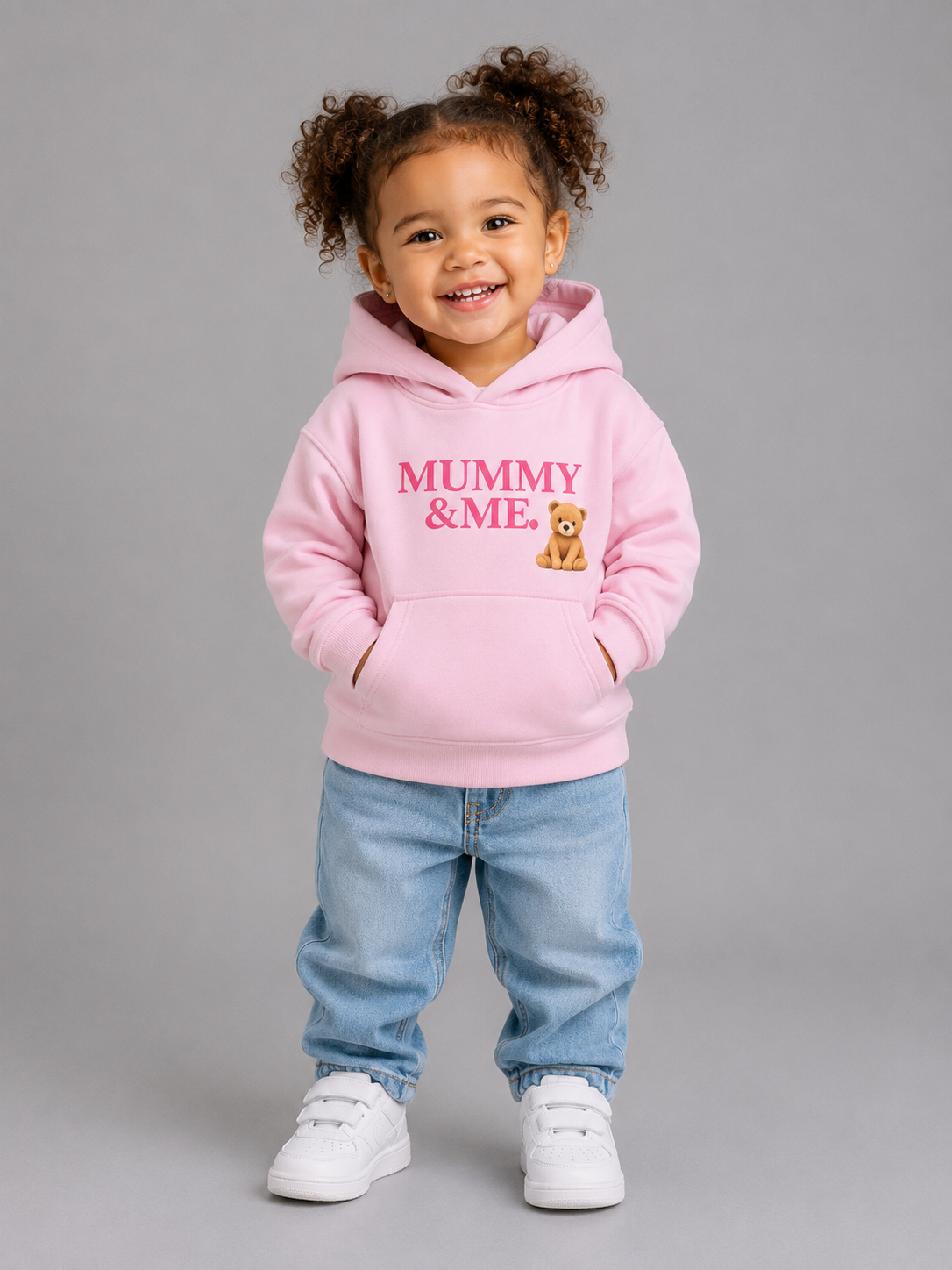 Mummy & Me Toddler Hoodie - Teddy Bear Hoodie
