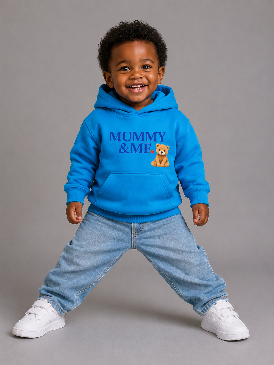 Mummy & Me Toddler Hoodie — Teddy Bear Hoodie