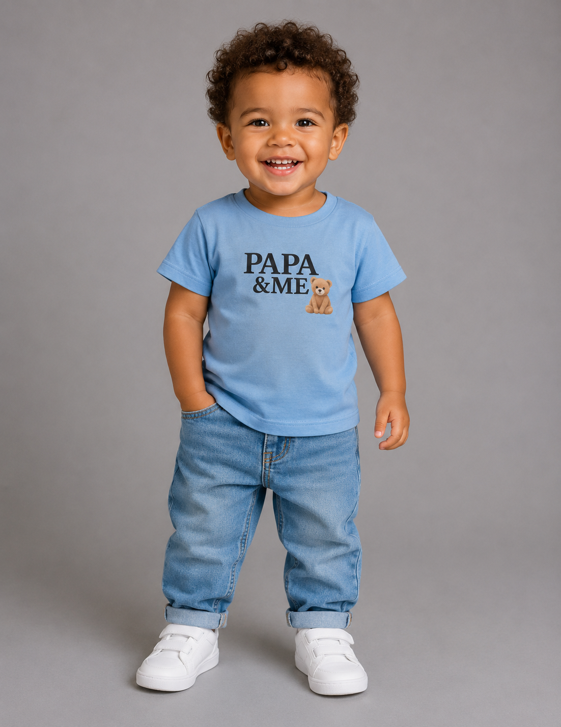 Mummy & Me Bear Logo Kids Tee