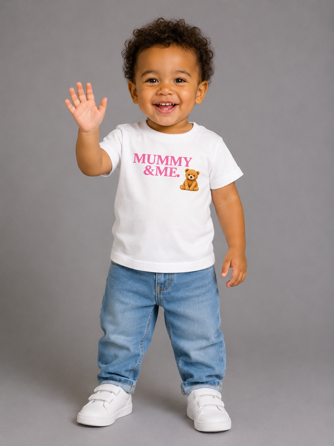 Mummy & Me Bear Logo Kids' Tee