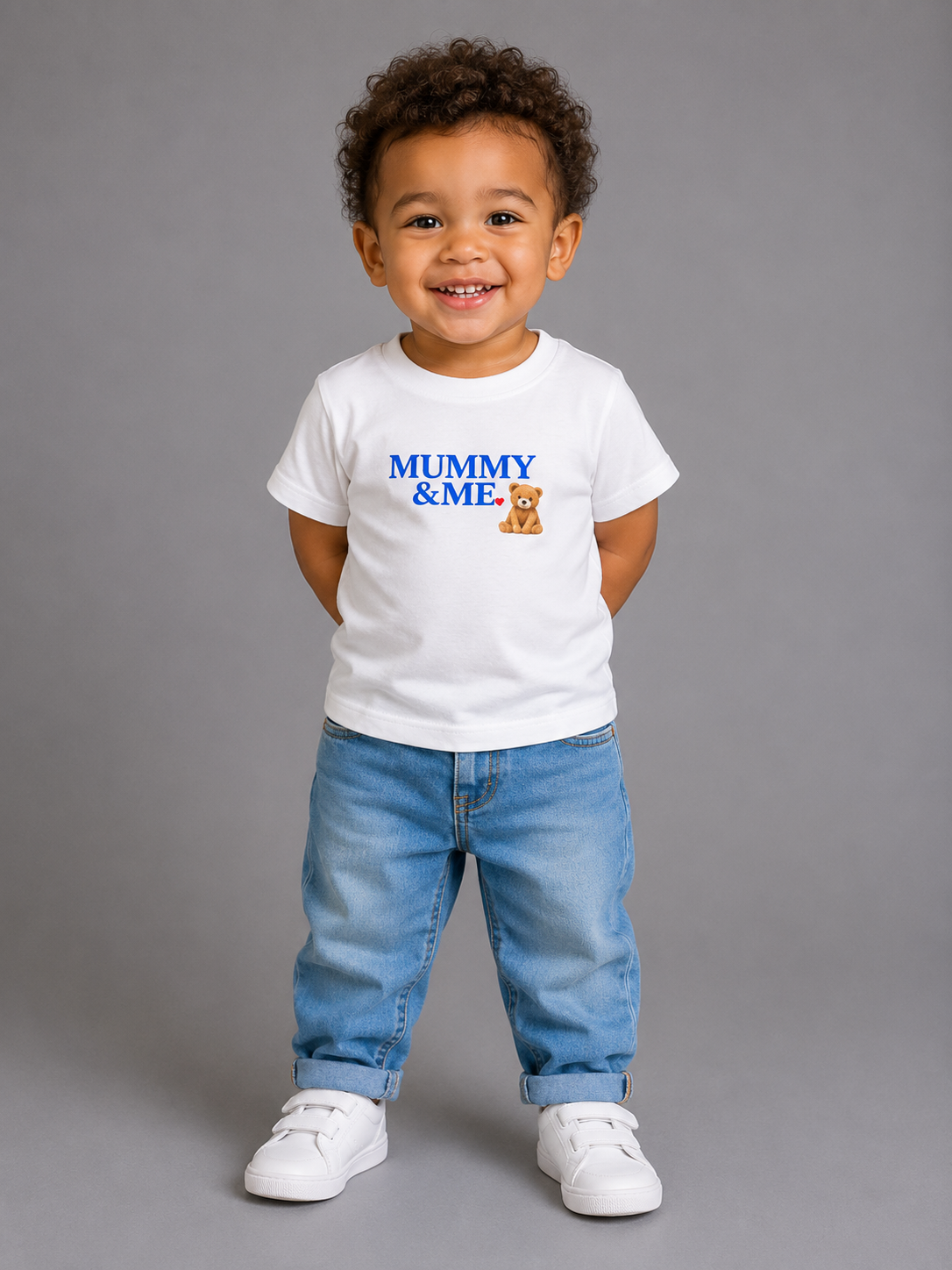 Mummy & Me Toddler Tee - Teddy Bear Kids Shirt