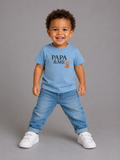 Papa & Me Tee - Teddy Bear Infant Jersey Shirt