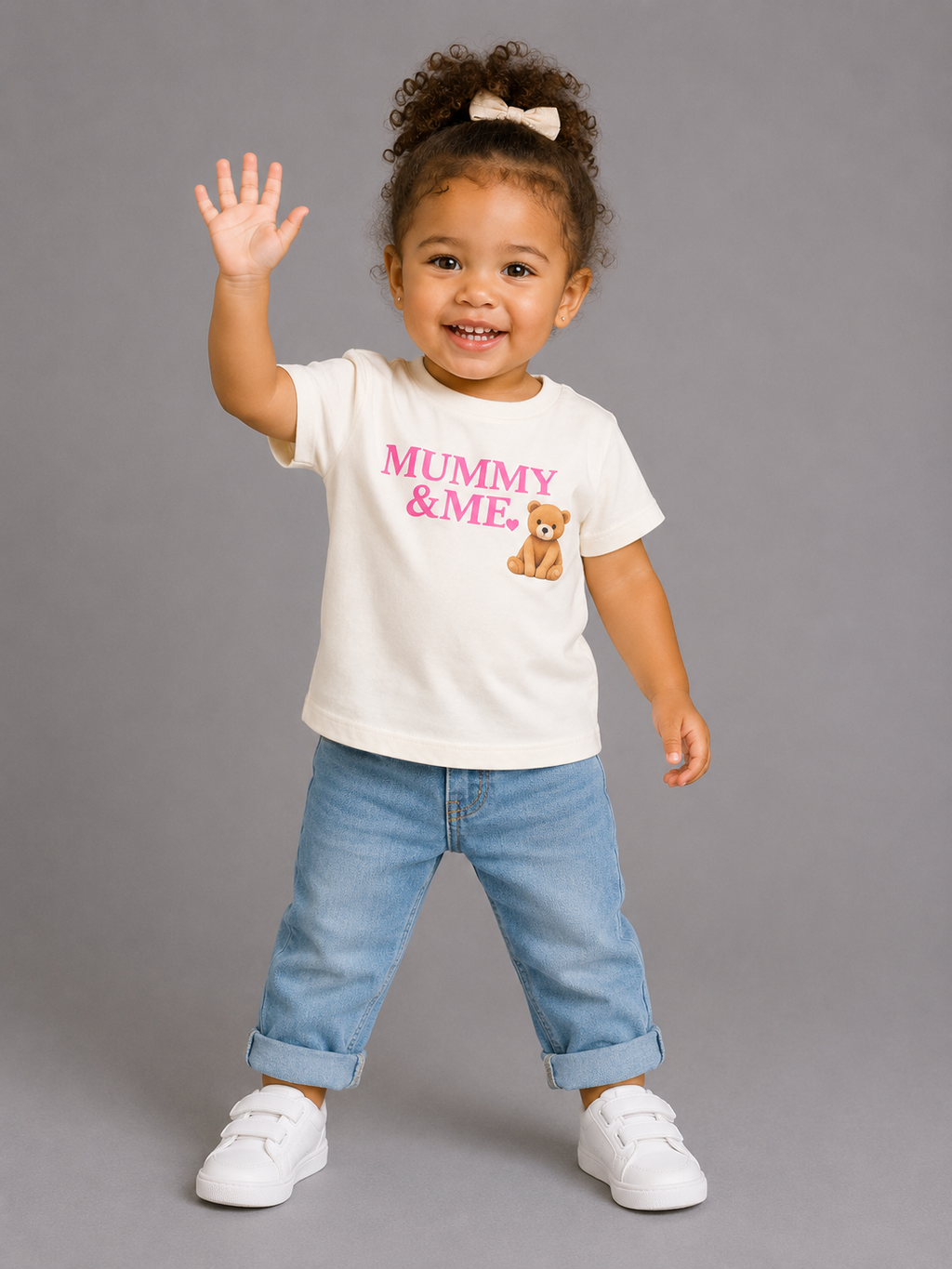 Mummy & Me Toddler Tee — Teddy Bear Kids Shirt