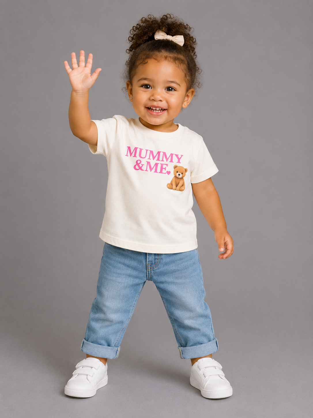 Mummy & Me Toddler Tee — Teddy Bear Kids Shirt