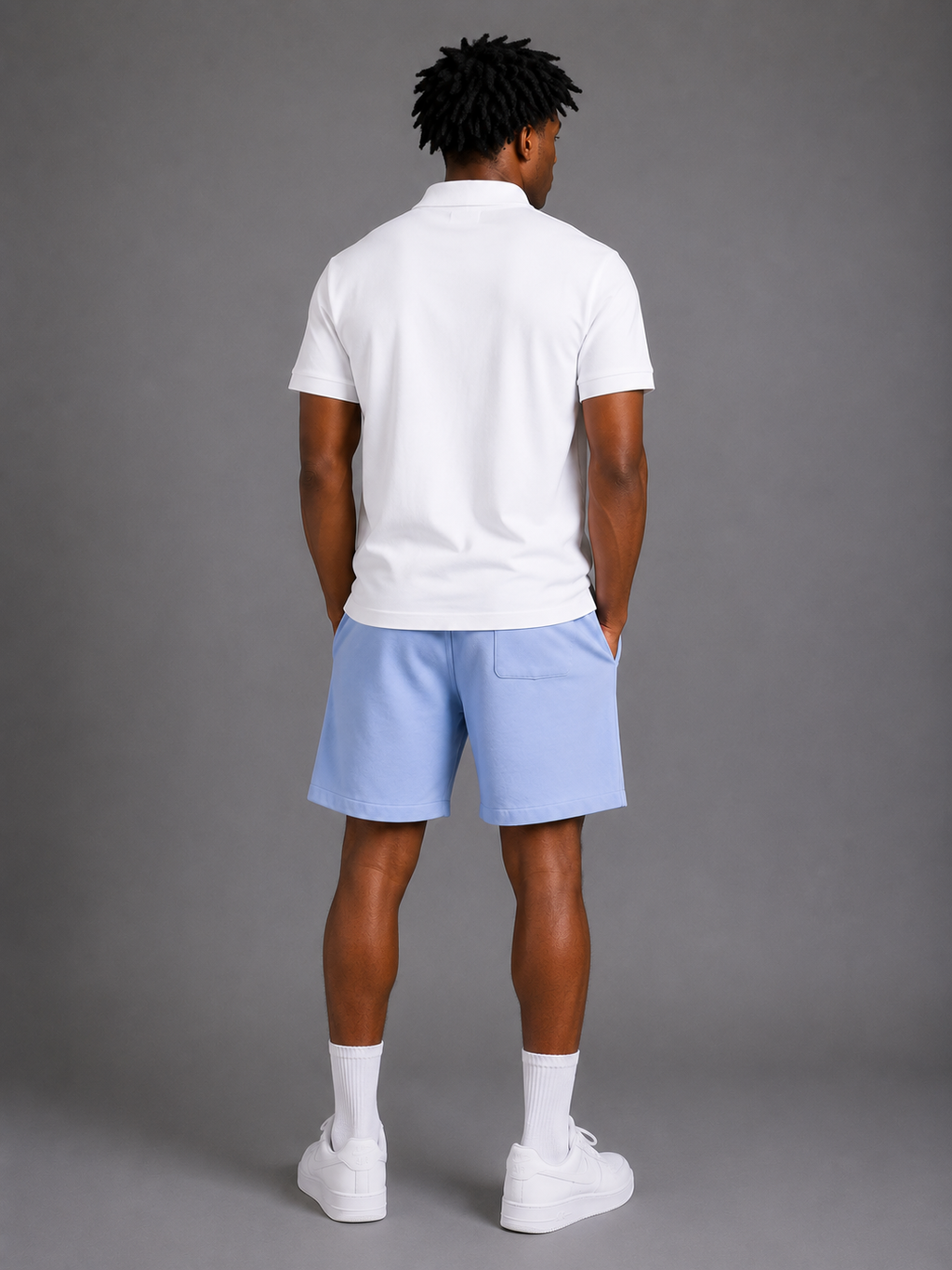 Signature Drop Shoulder Short-Sleeve Polo