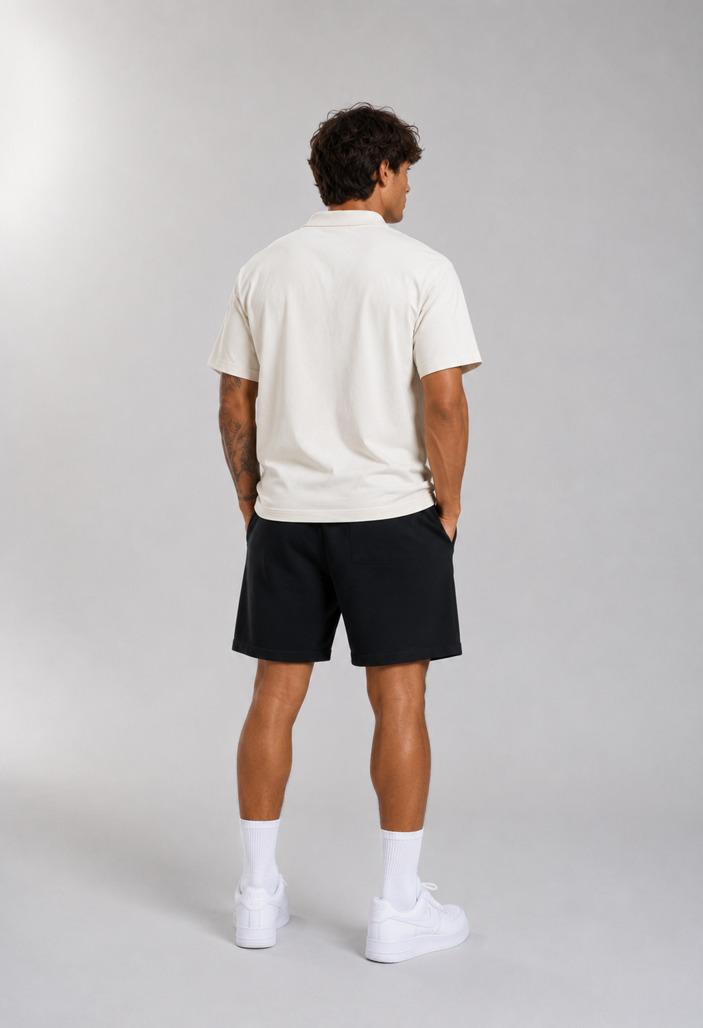 Signature Loose Cotton Short-Sleeve Polo Shirt
