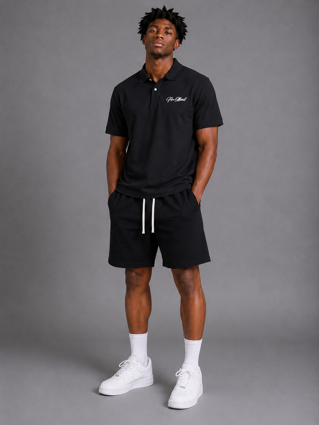 Signature Loose Cotton Short-Sleeve Polo Shirt