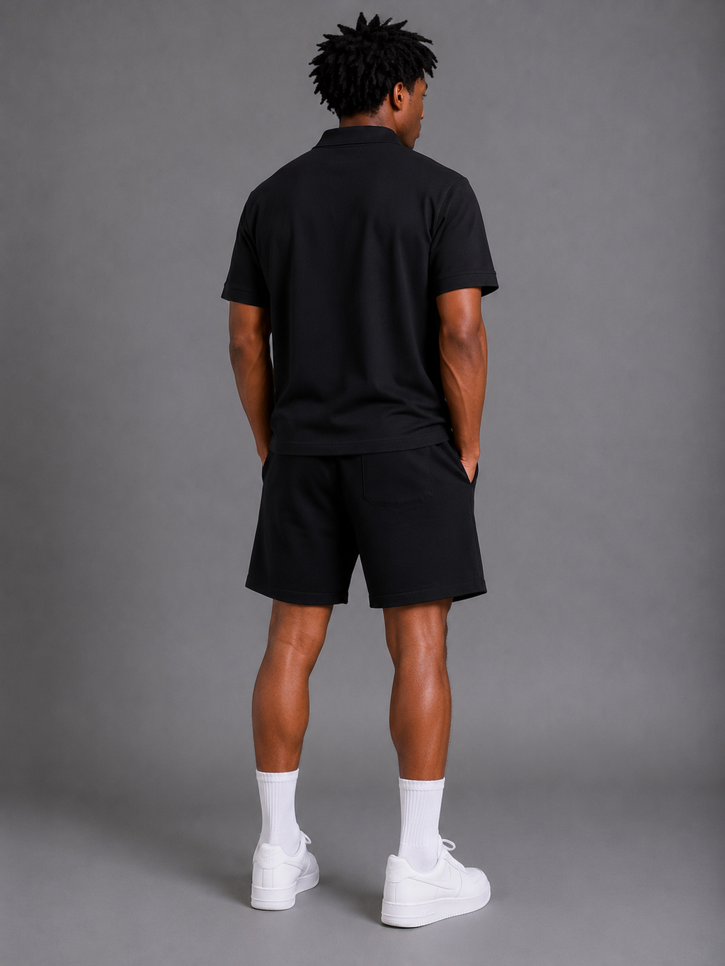 Signature Loose Cotton Short-Sleeve Polo Shirt