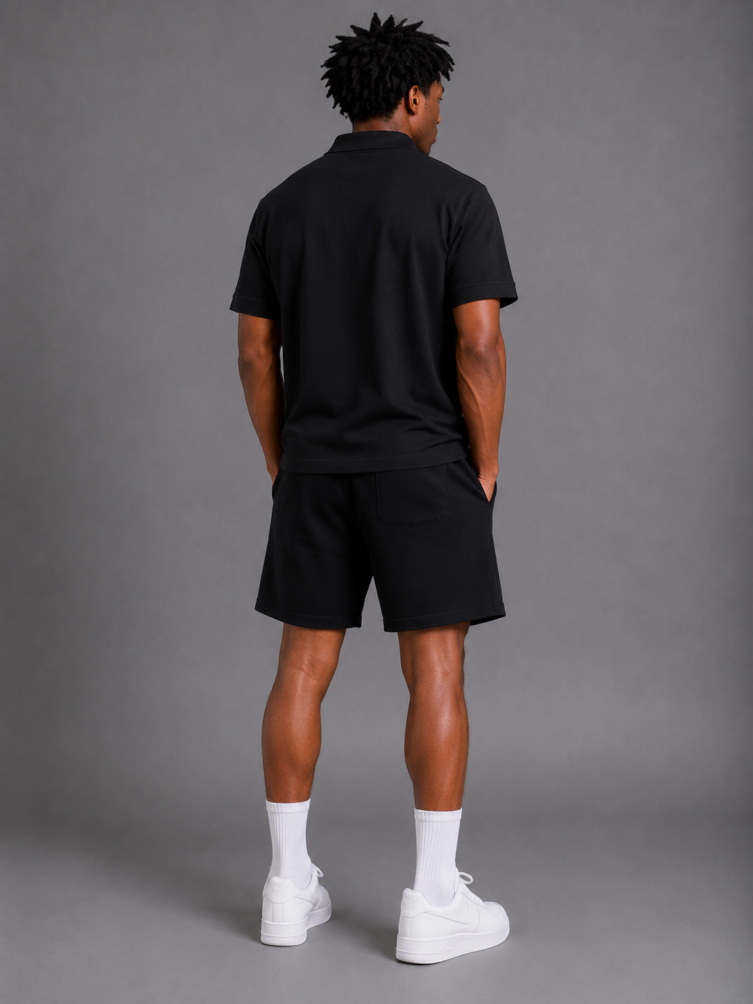 Signature Loose Cotton Short-Sleeve Polo Shirt