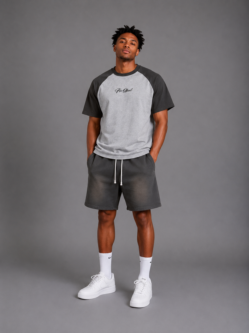 Signature  Raglan Short-Sleeve Tee