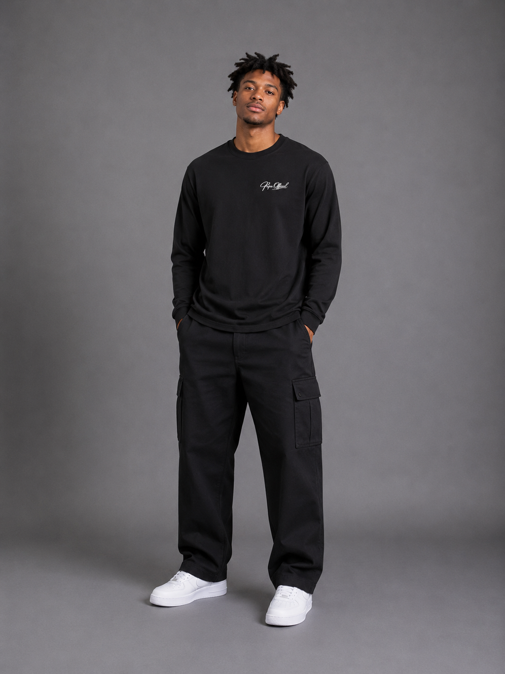 Signature Crewneck Long-Sleeve Tee