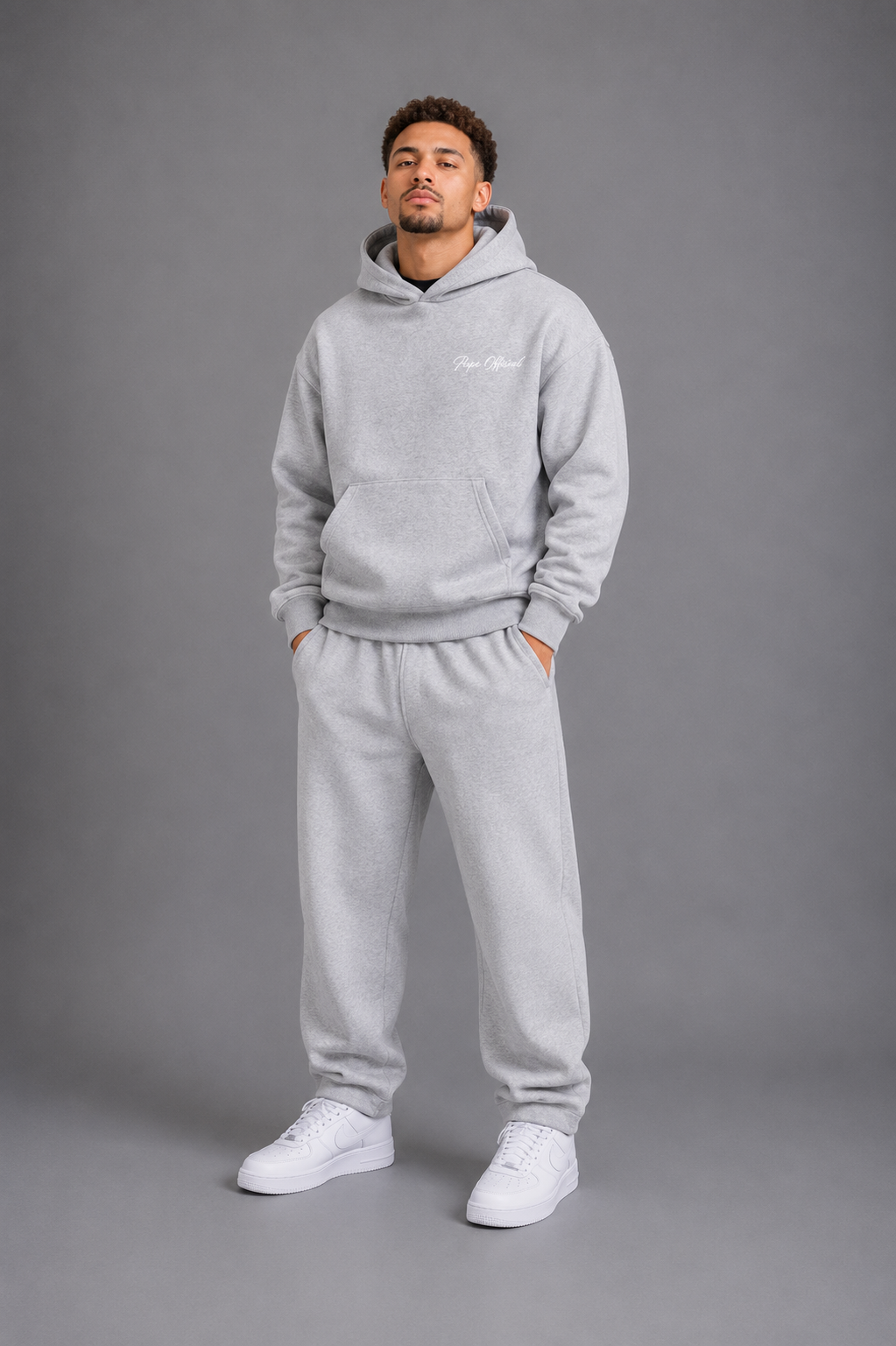 Signature Heavyweight Hoodie Grey