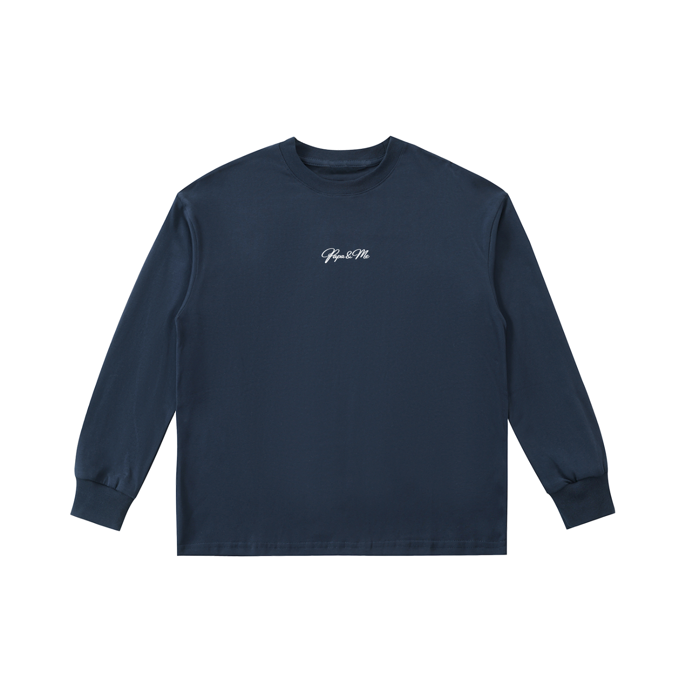 Papa & Me Kids' Quick-Dry Cotton Long-Sleeve Tee