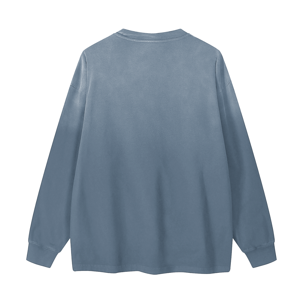 Gradient Washed Long Sleeve Tee