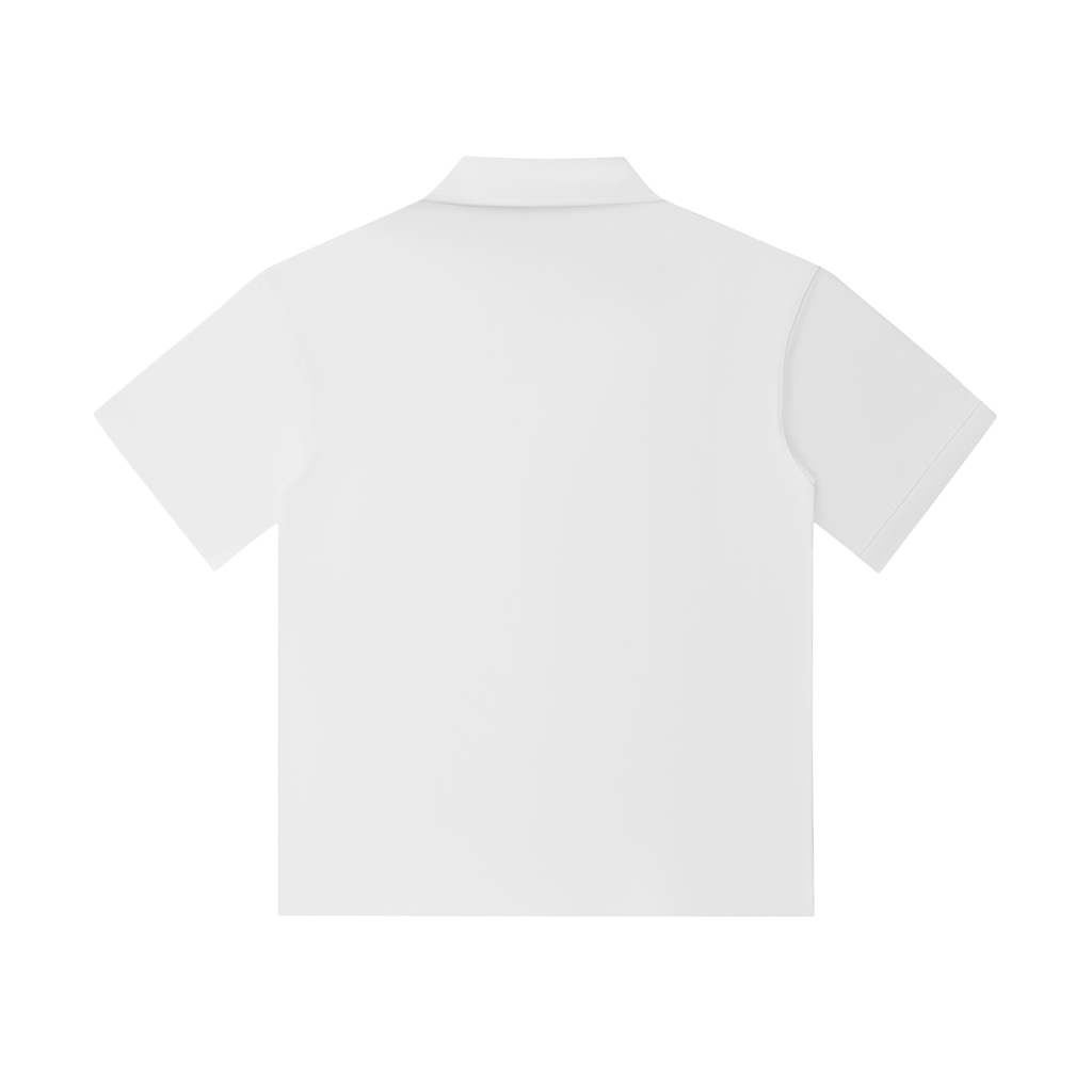Signature Drop Shoulder Short-Sleeve Polo