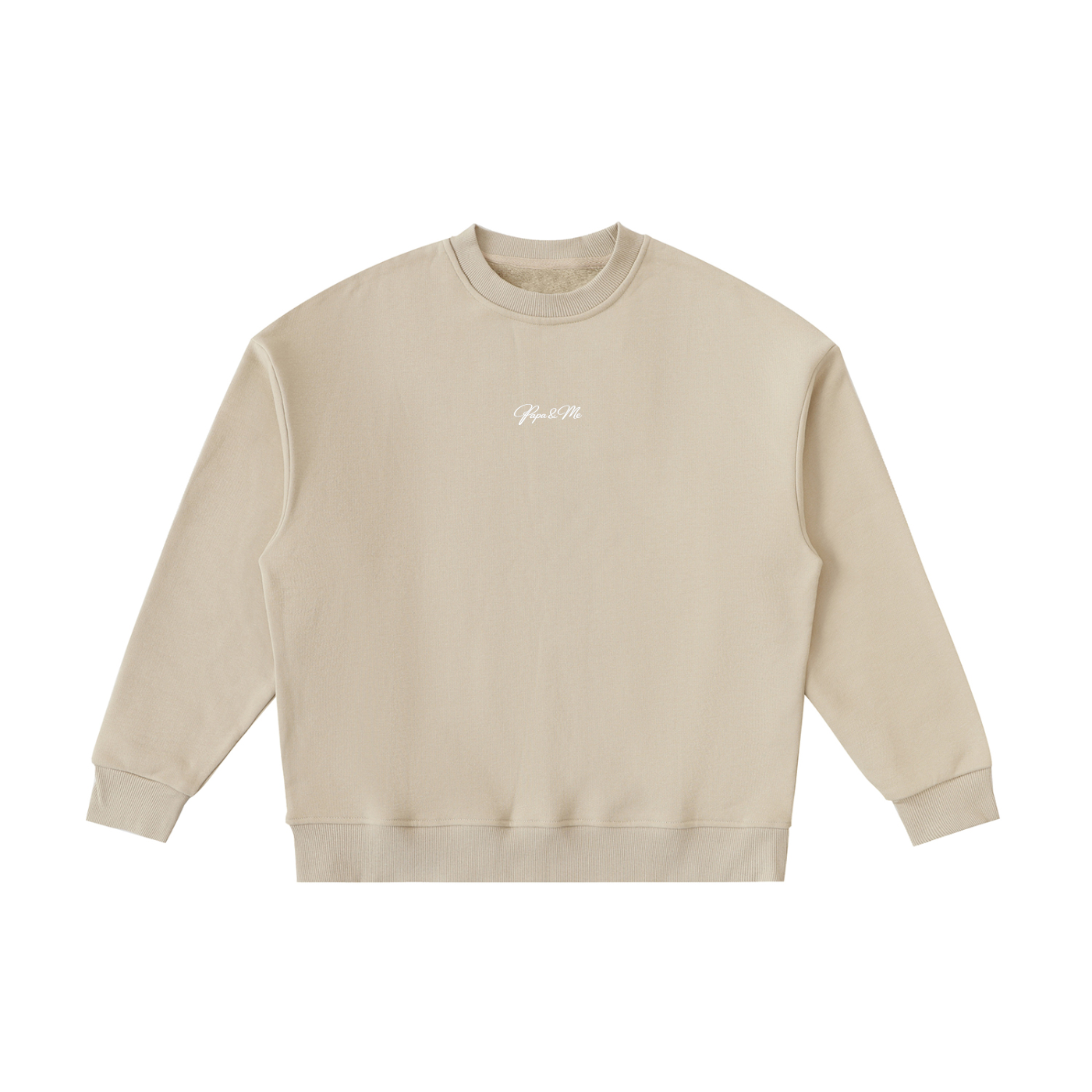 Papa & Me Fleece Kids Crewneck Sweatshirt