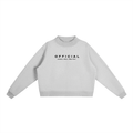 Women's Official Fleece Mock-Neck Crew Sweatshirt