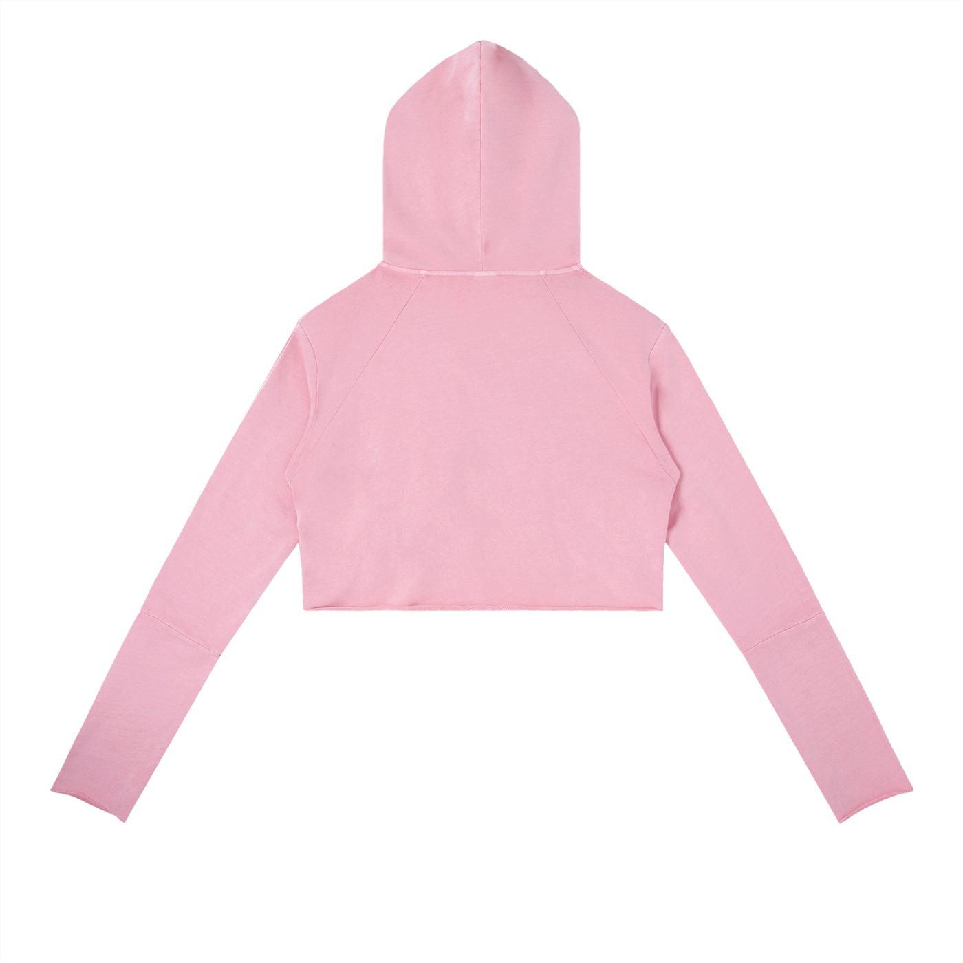 Women's Vintage Washed Raw Edge Hoodie
