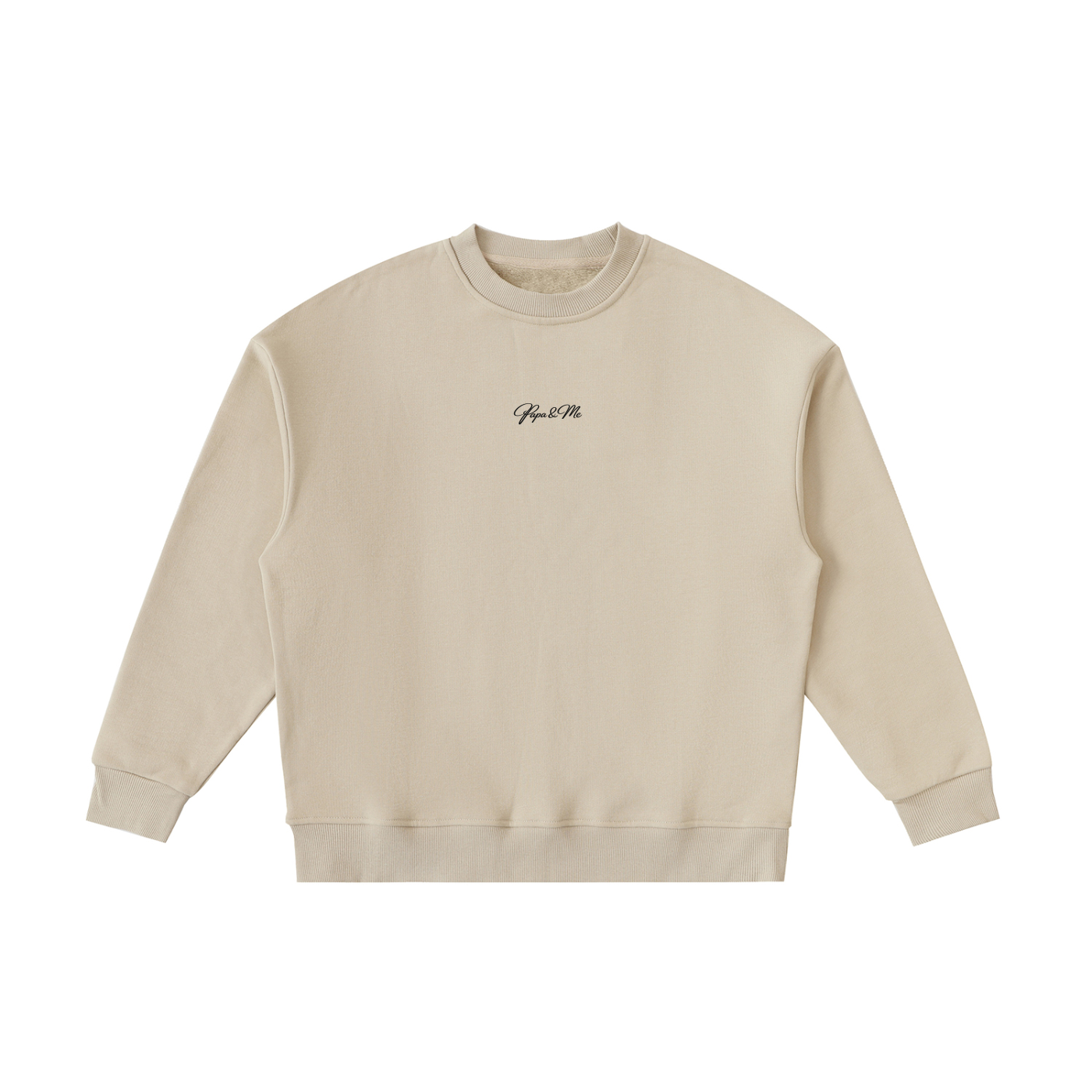Papa & Me Fleece Kids Crewneck Sweatshirt