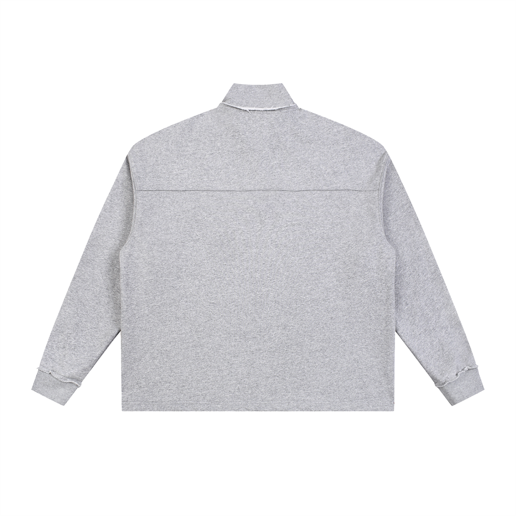 OFFICIAL Half-Zip Rolled Edge Fleece Sweatshirt