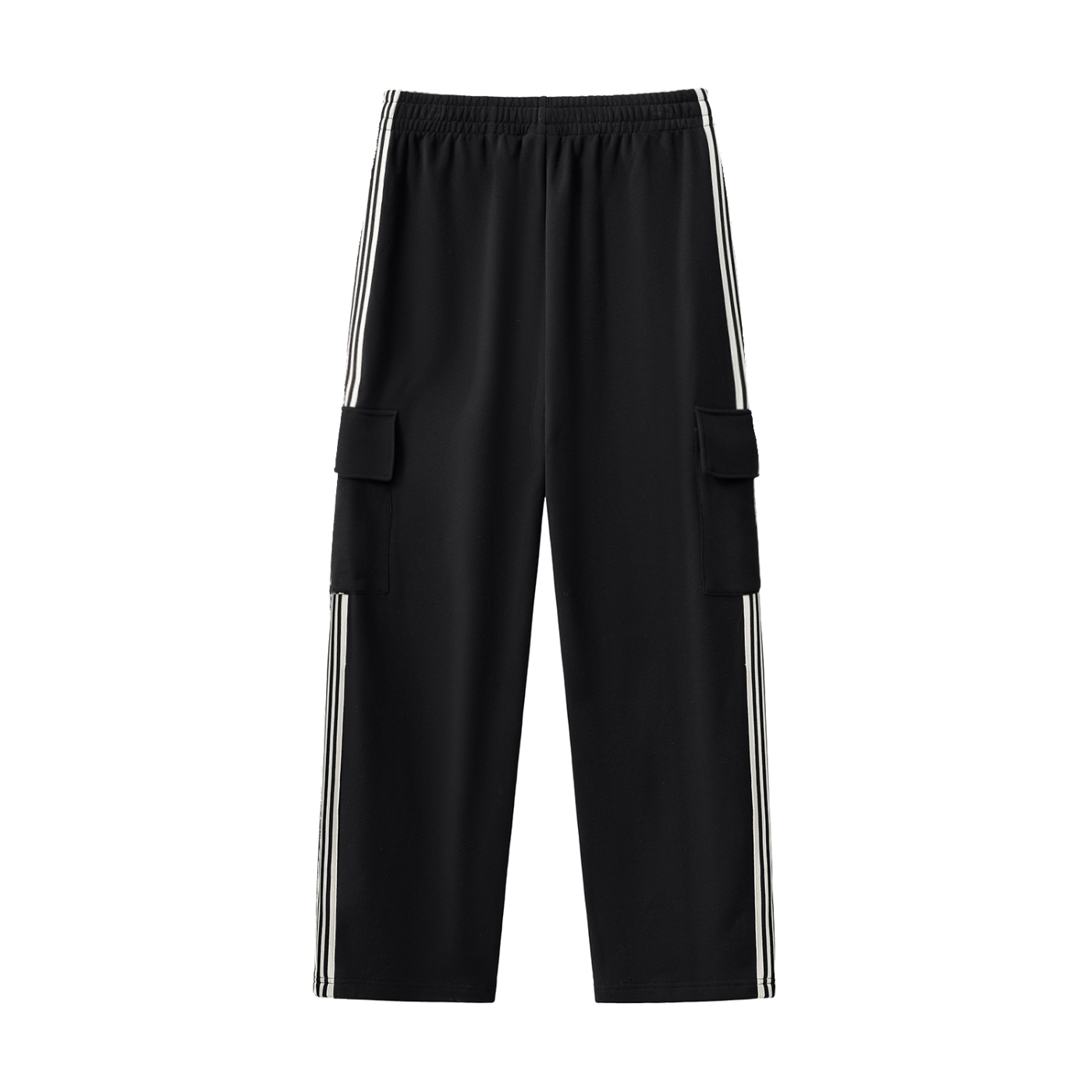 Side Stripe Straight-Leg Cargos