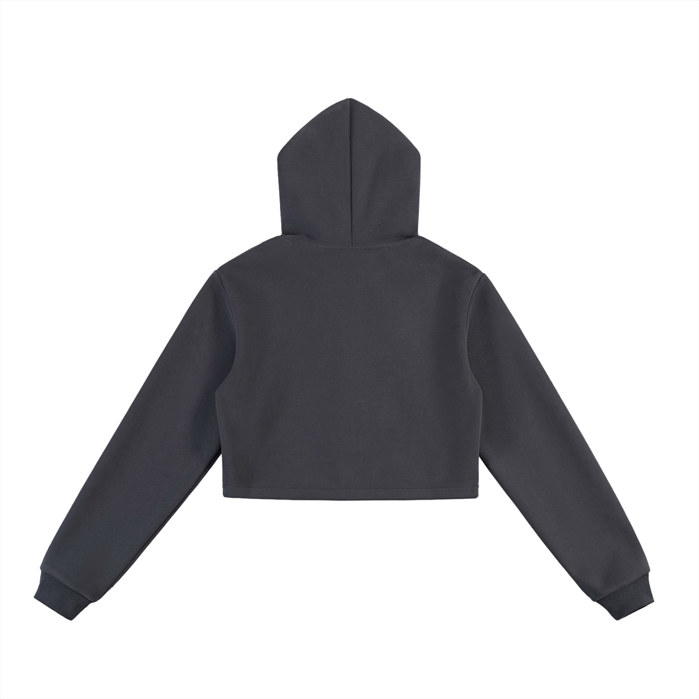 Women's Official Essential Cropped Zip-Up Hoodie