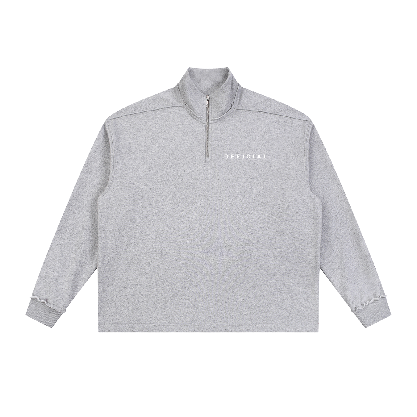 OFFICIAL Half-Zip Rolled Edge Fleece Sweatshirt
