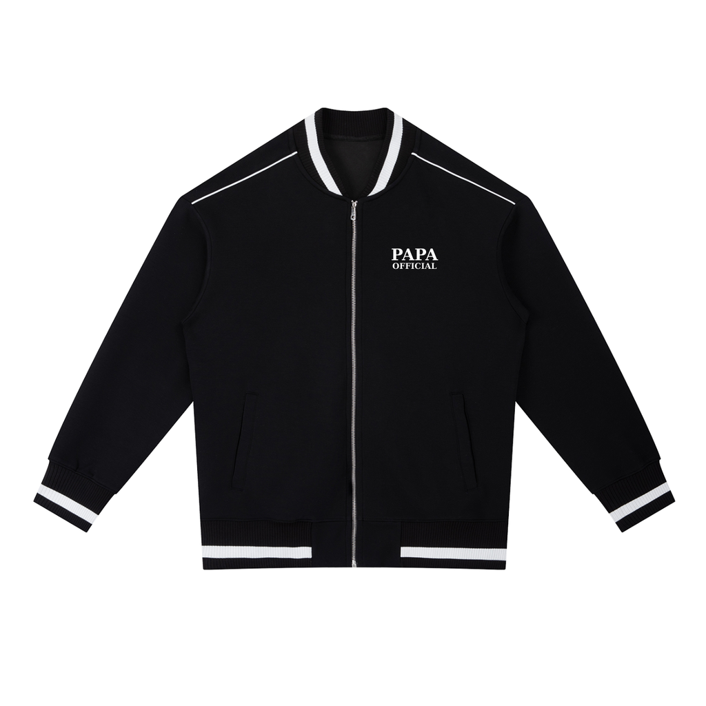 Essential Varsity Zip Bomber Jacket