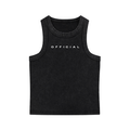 Women's OFFICIAL Snow Washed Tank Top Blk