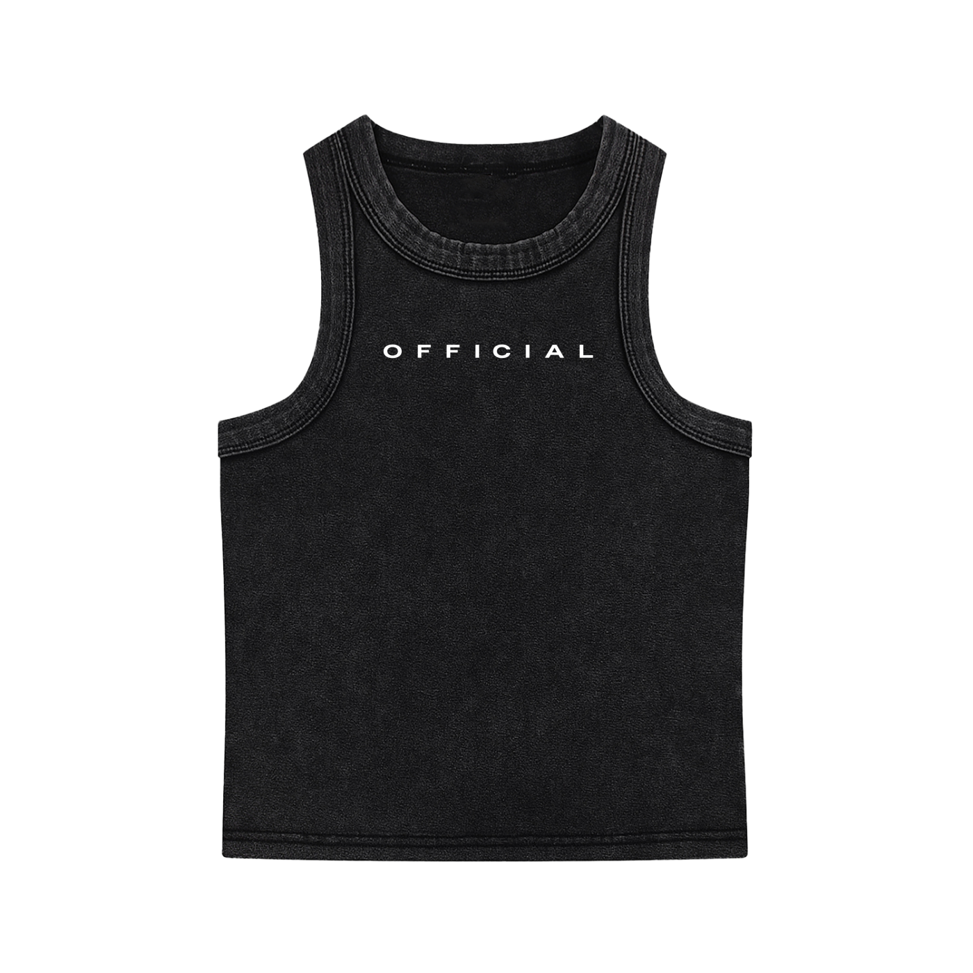 Women's OFFICIAL Snow Washed Tank Top Blk