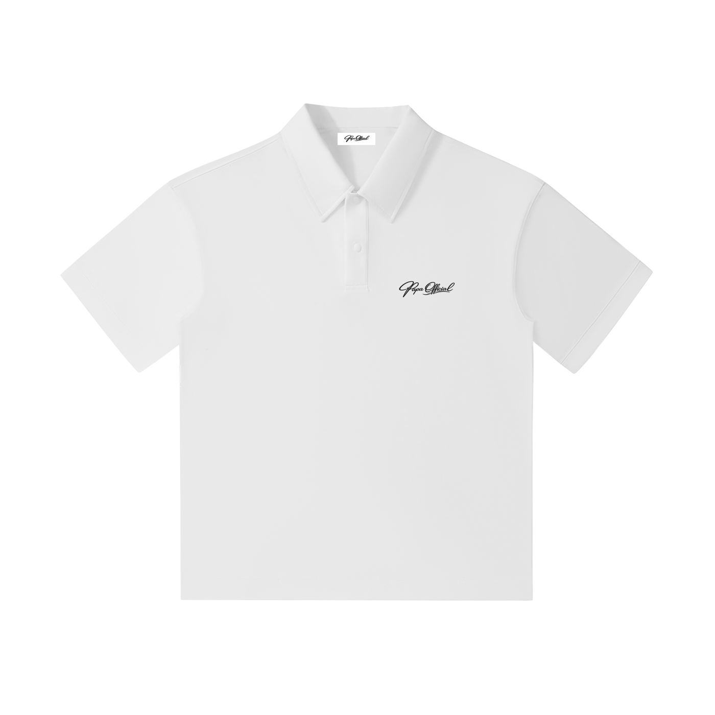 Signature Drop Shoulder Short-Sleeve Polo