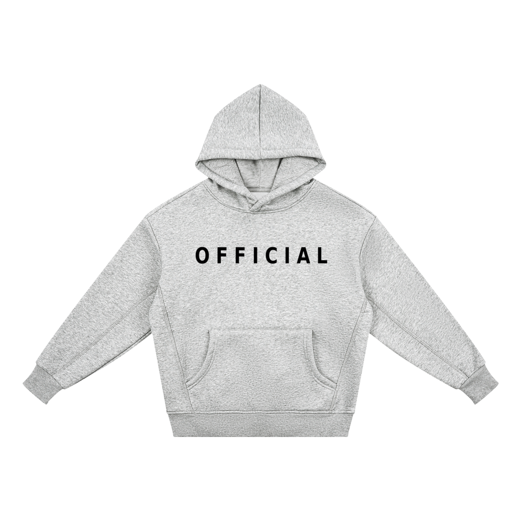 OFFICIAL Teens Hoodie Flower Gray