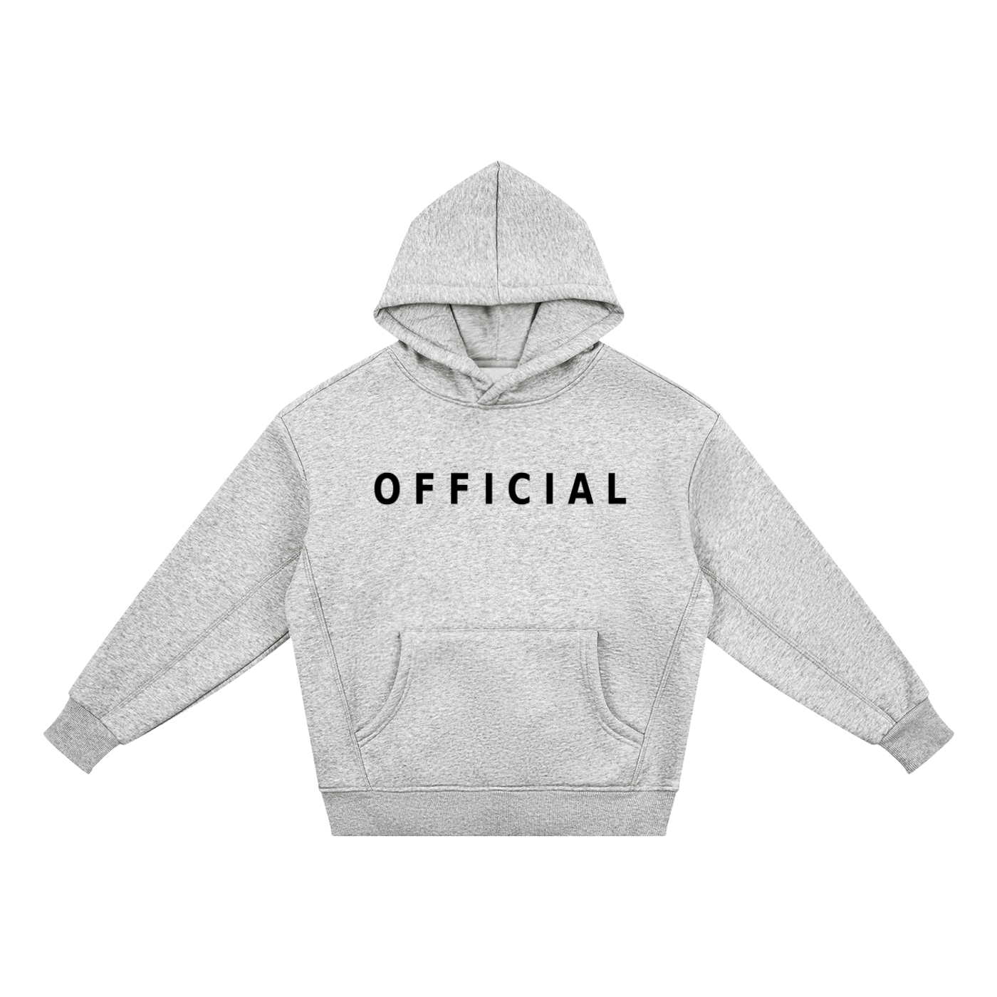 OFFICIAL Teens Hoodie Flower Gray