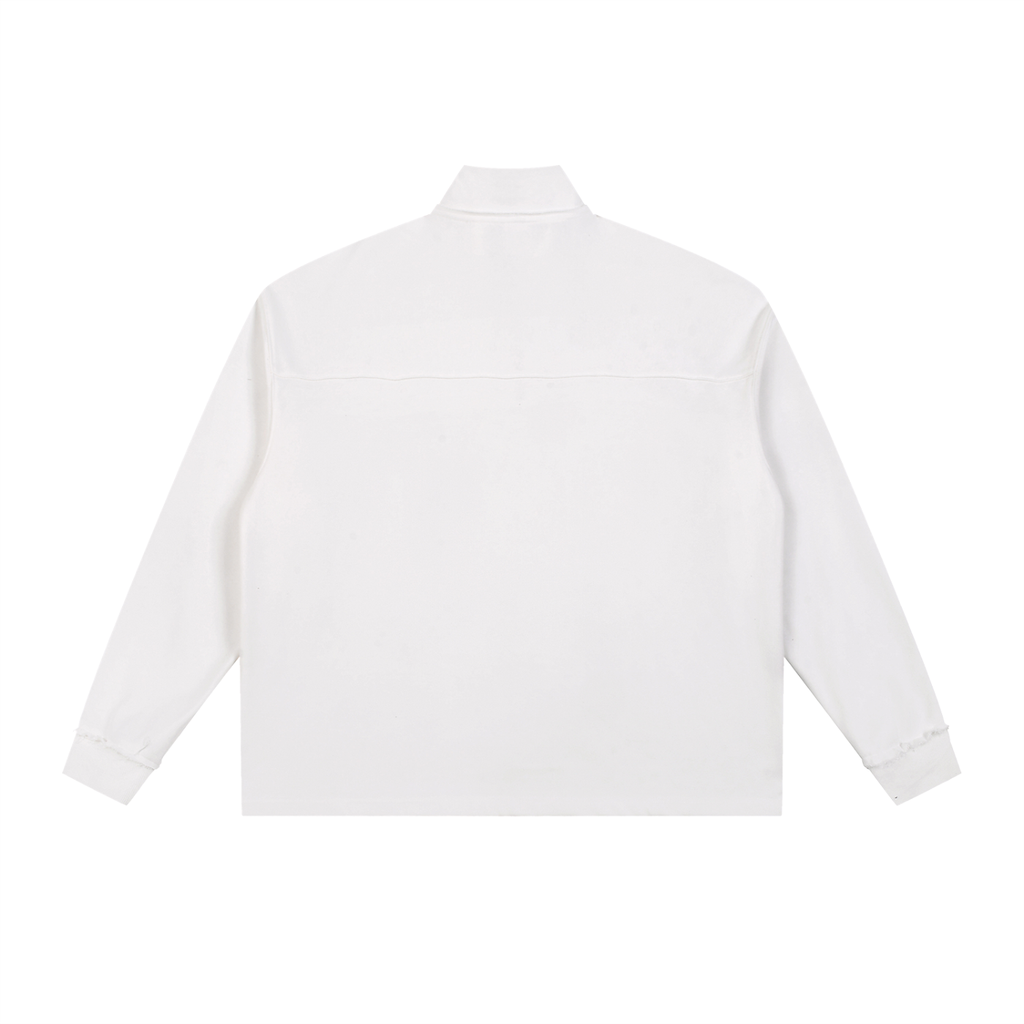 OFFICIAL Half-Zip Rolled Edge Fleece Sweatshirt