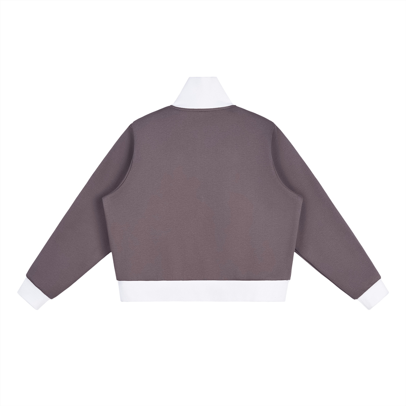 Women's Official Contrast Side Stripe Fleece Cropped Track Jacket