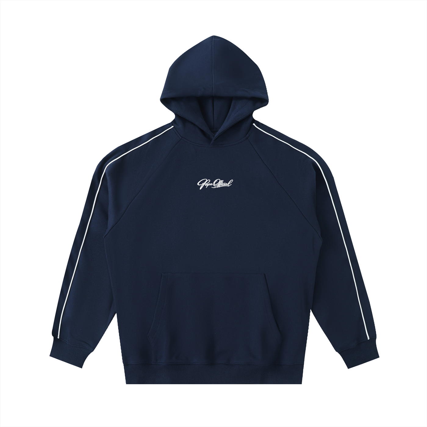 Signature Contrast Piping Raglan Hoodie