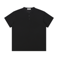 Short Sleeve Henley Tee