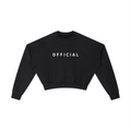 Women's Official Vintage Washed Cropped Sweatshirt