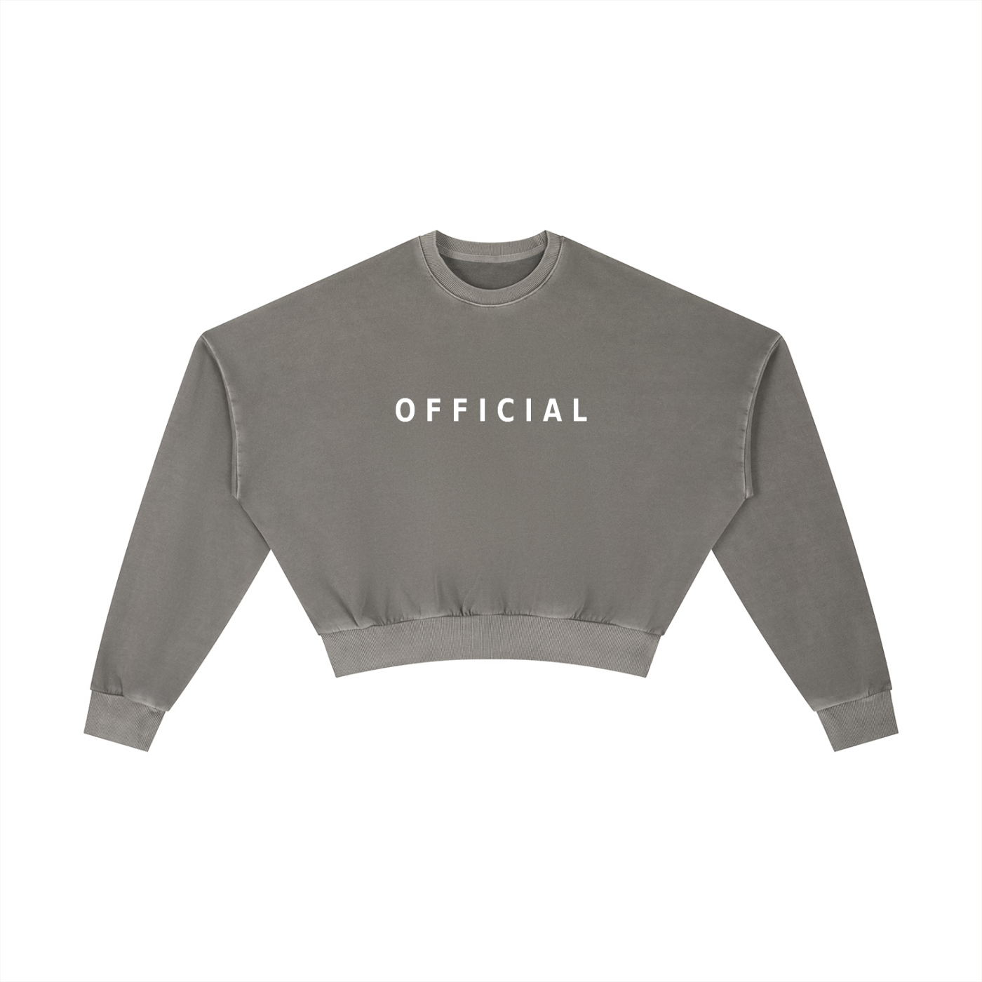 Women's Official Vintage Washed Cropped Sweatshirt